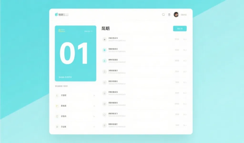 开奖信息展示界面设计